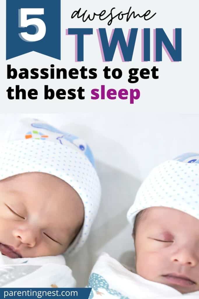 5 best twin bassinets for the best sleep | best bassinets for twins reviews