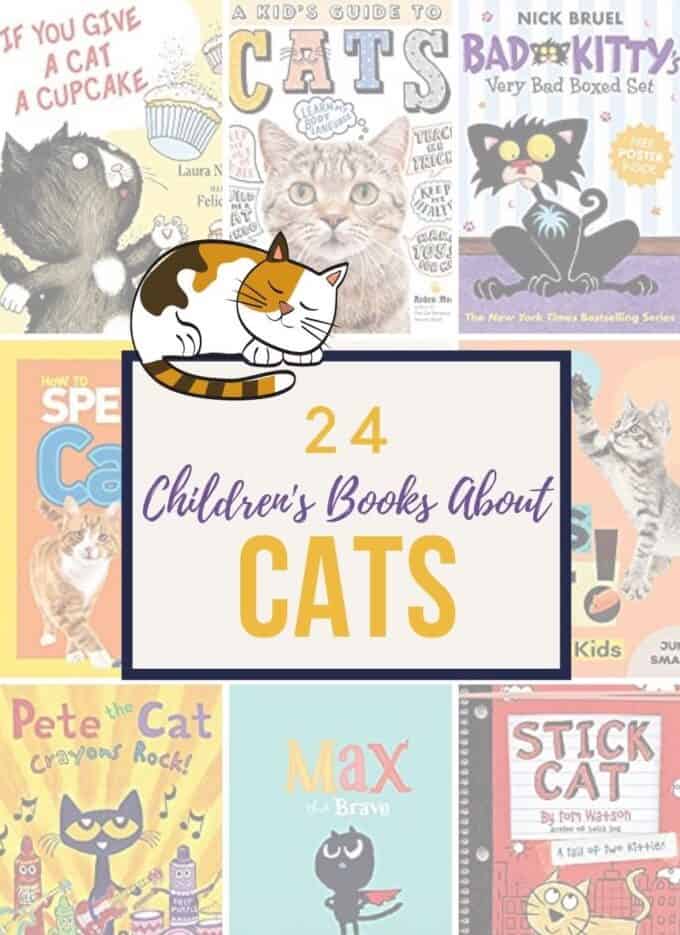 24 Childrens Books About Cats