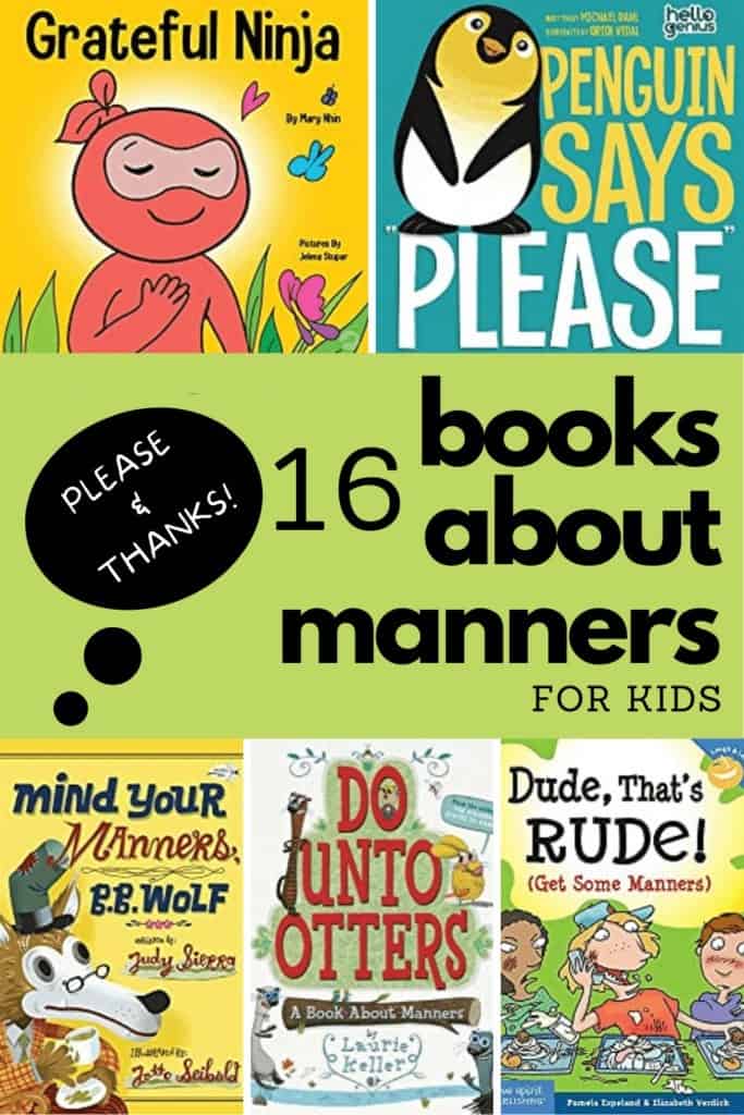 books about manners for kids