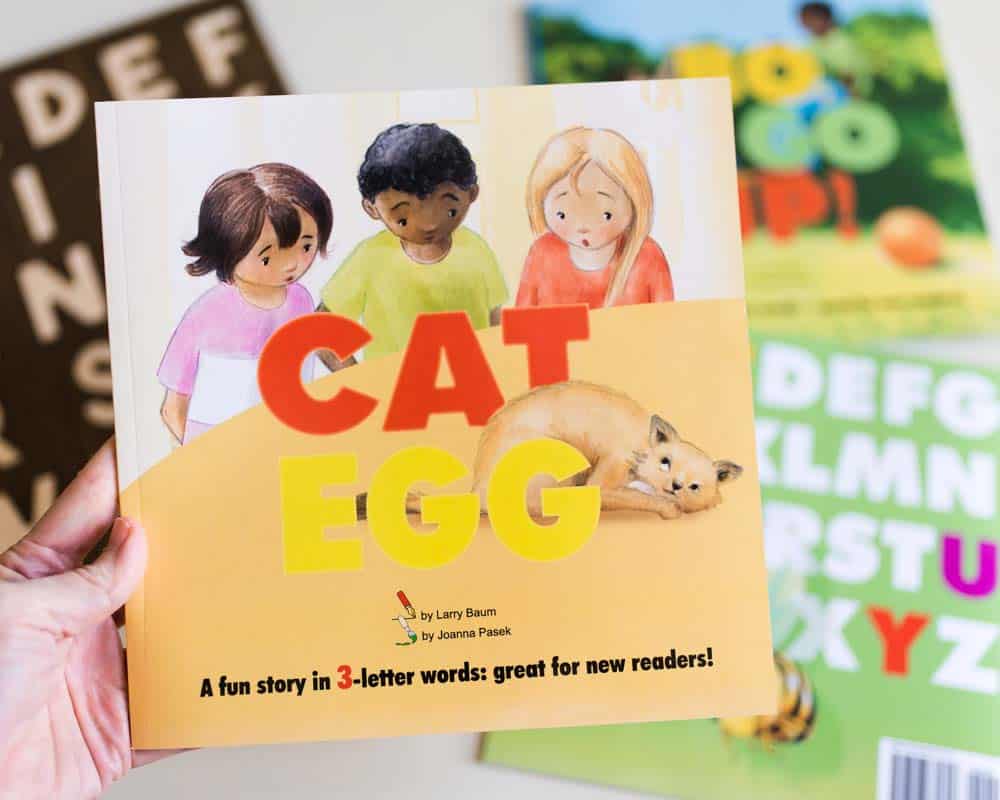 cat egg early reader books