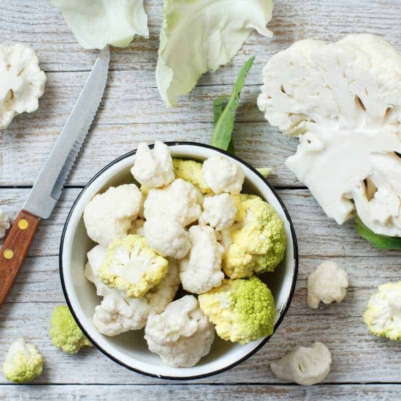 foods that start with c cauliflower