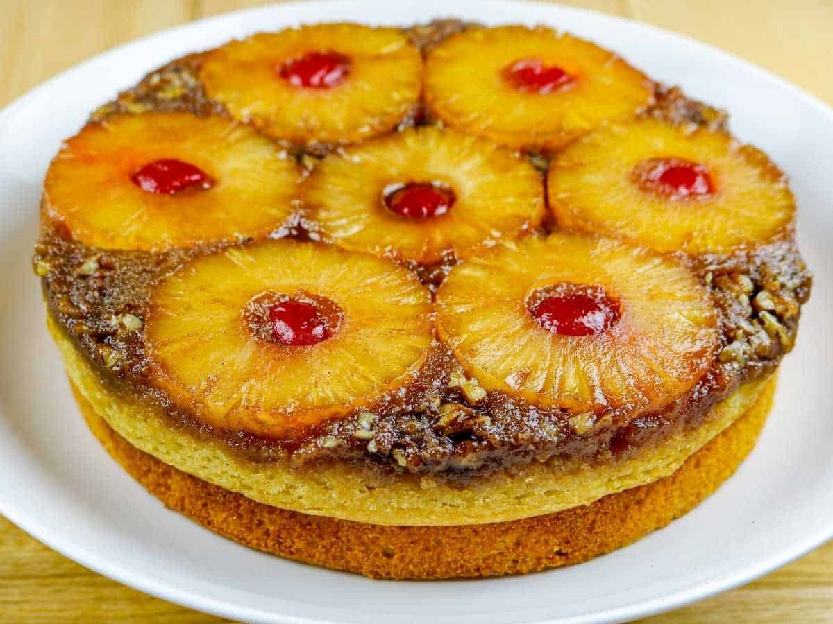 upside down cake