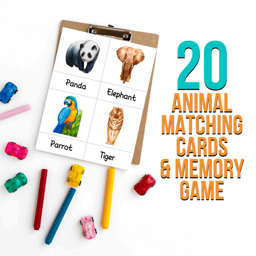 animal matching game