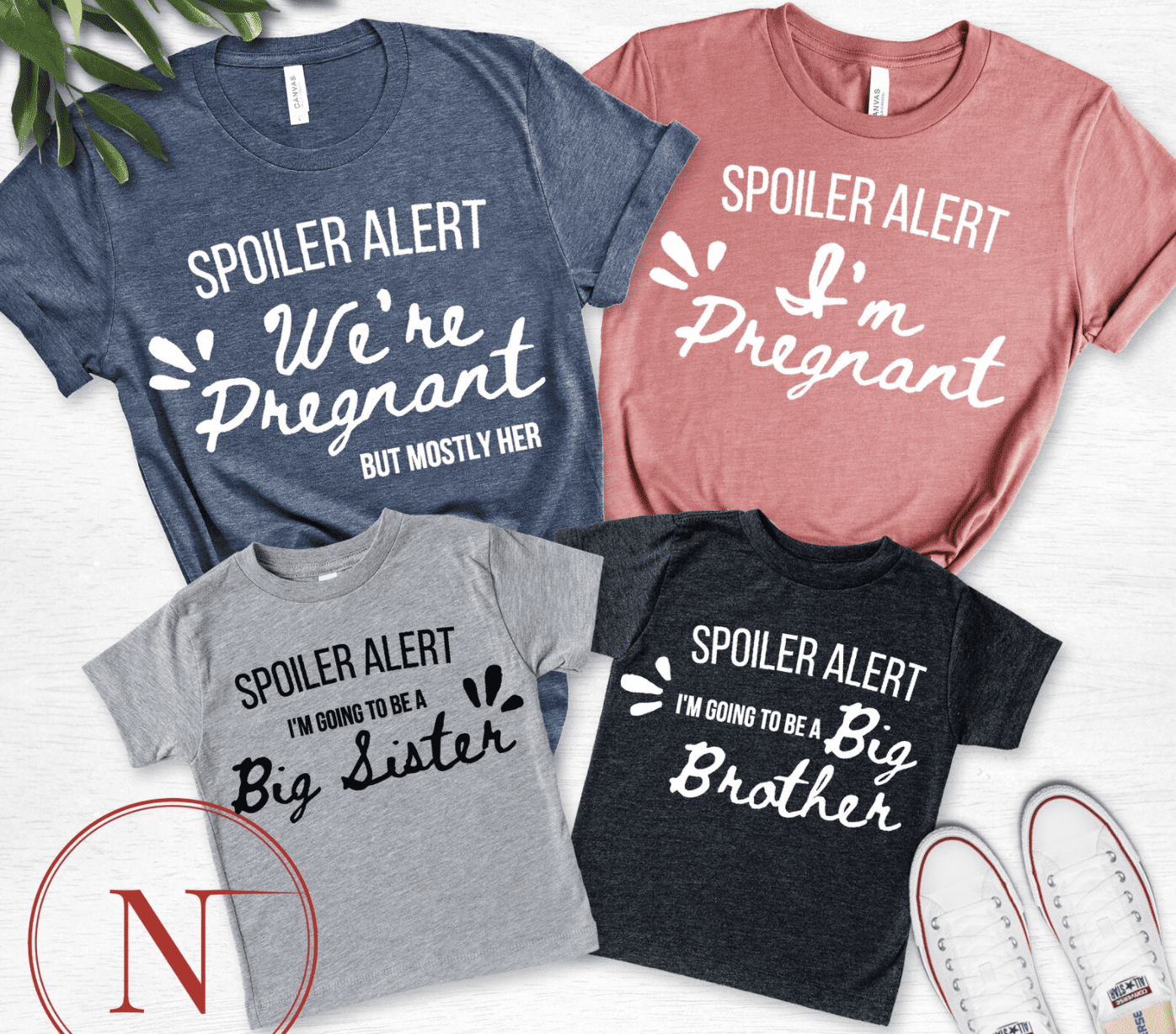 spoiler alert pregnant shirts