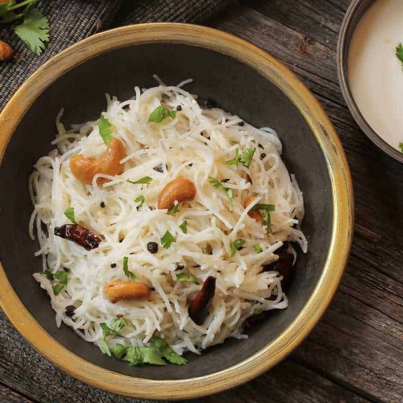 vermicelli pasta foods that start with v