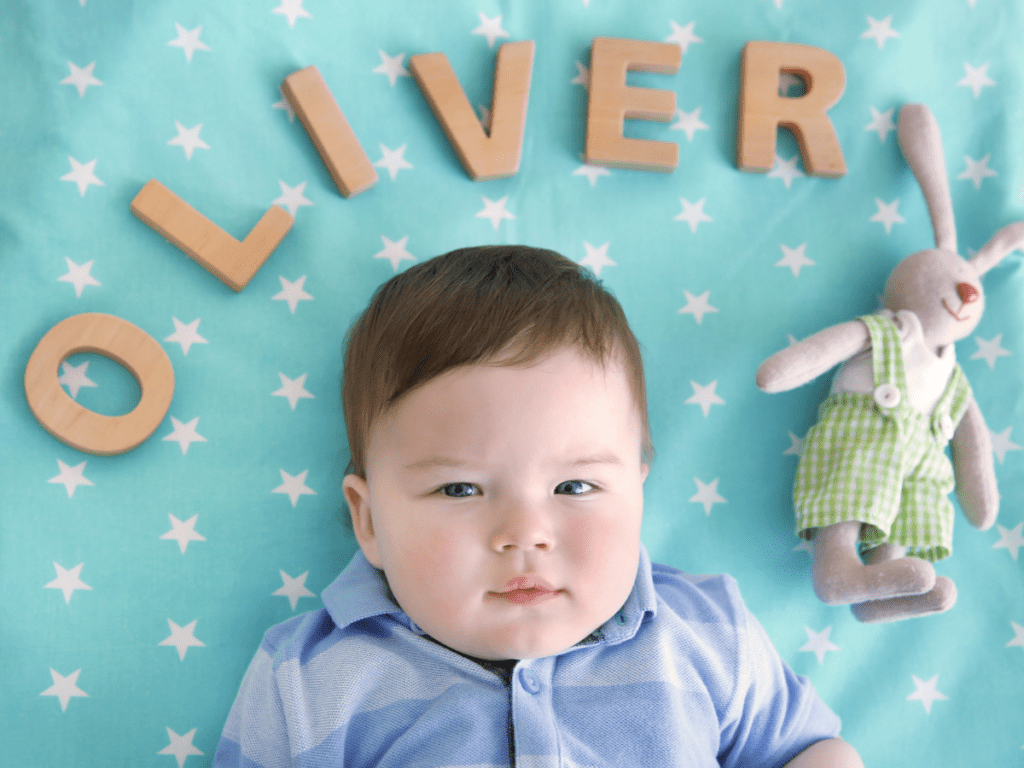 baby boy with name oliver