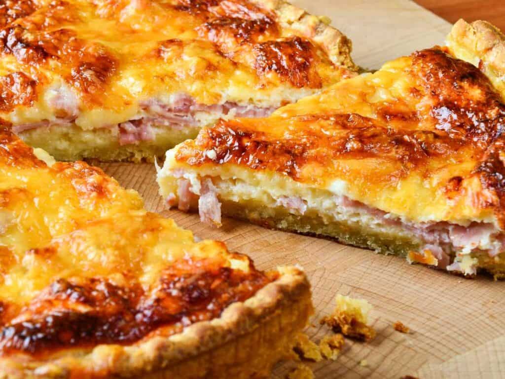 quiche lorraine foods that start with q