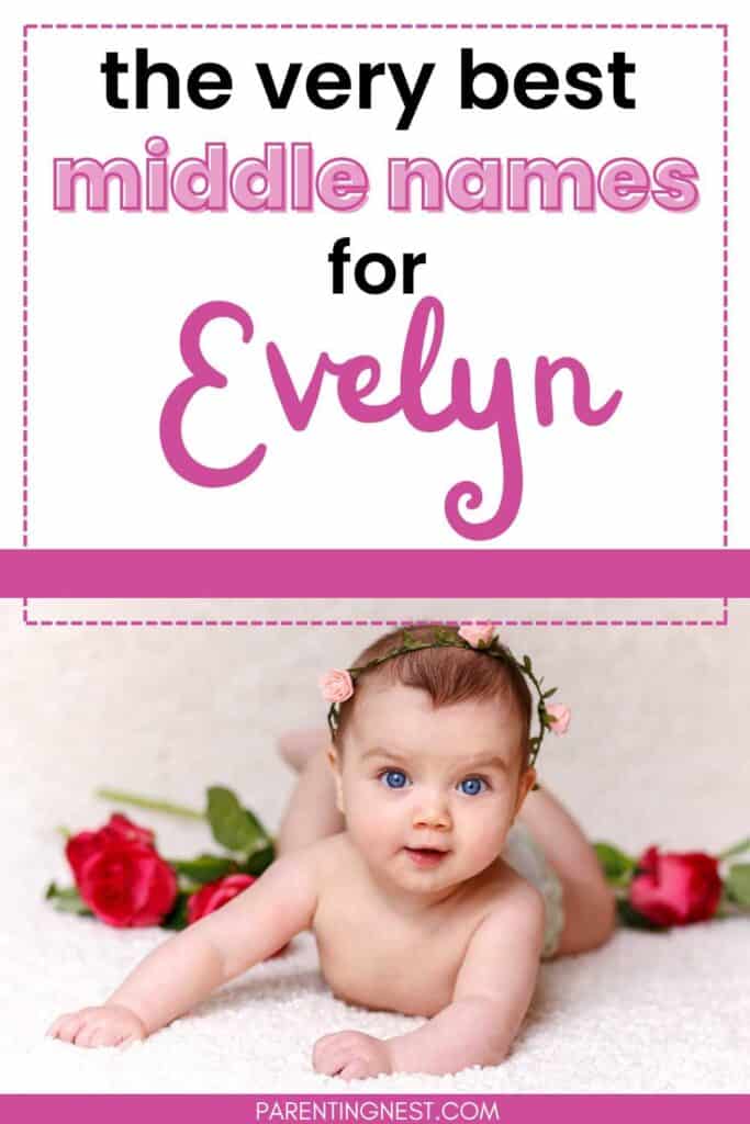 best middle names for evelyn