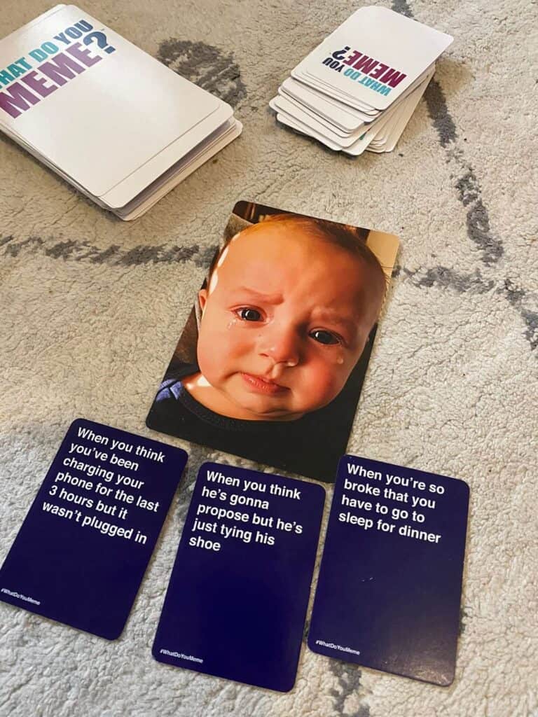 what do you meme family game night