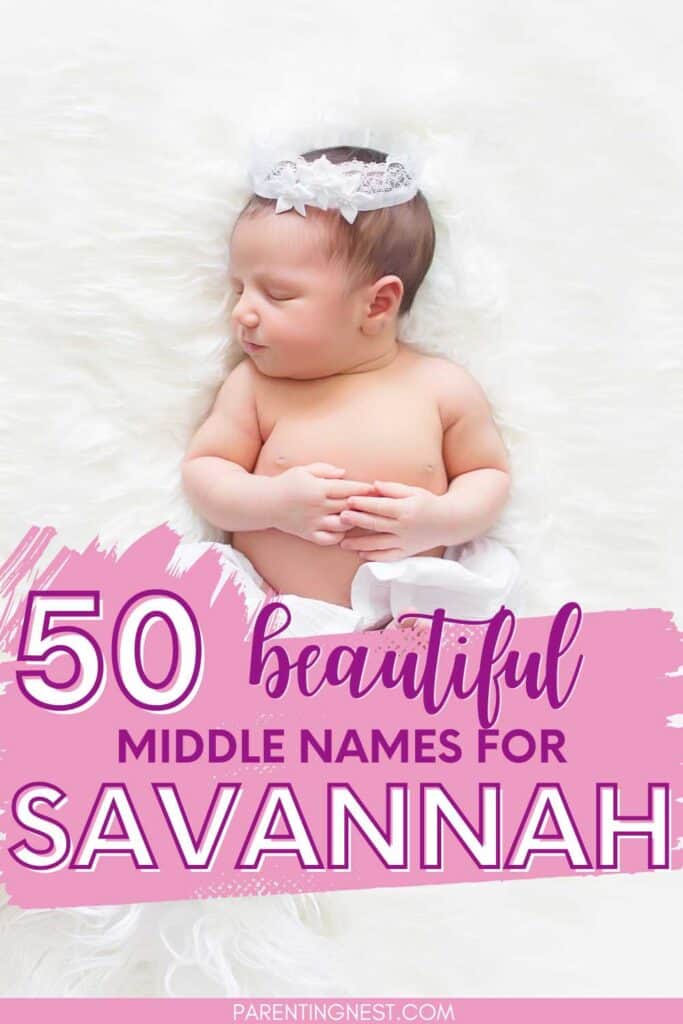 beautiful middle names for savannah