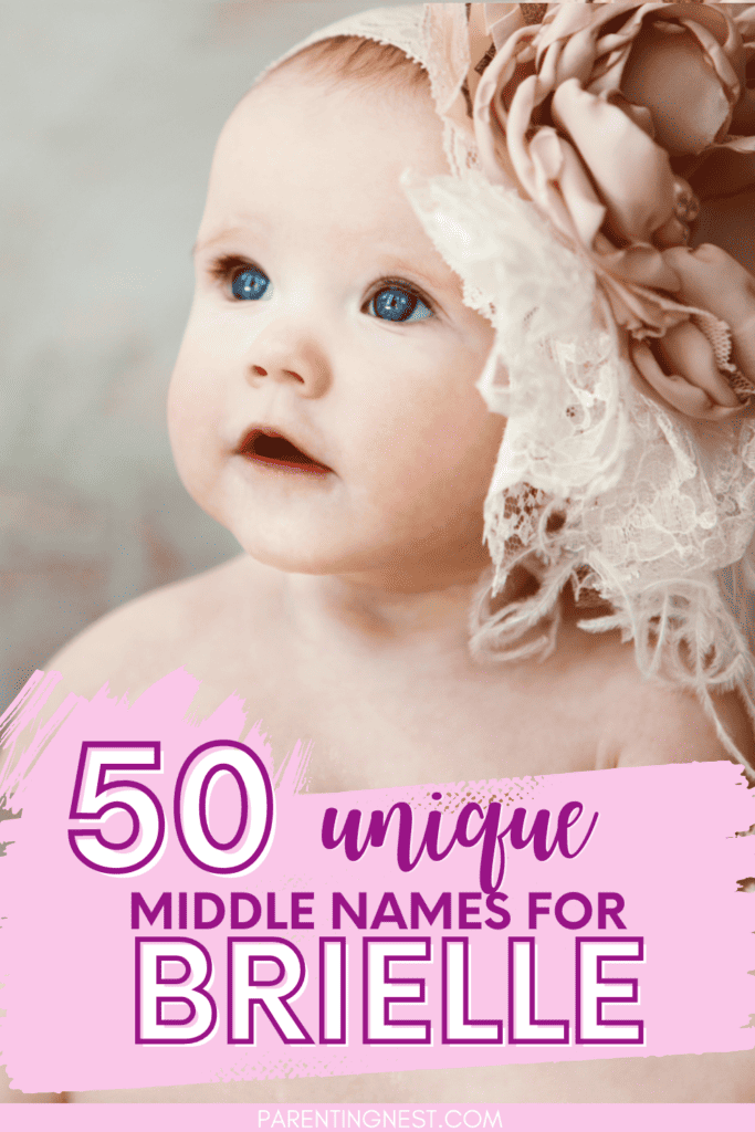 pin image for unique middle names for brielle