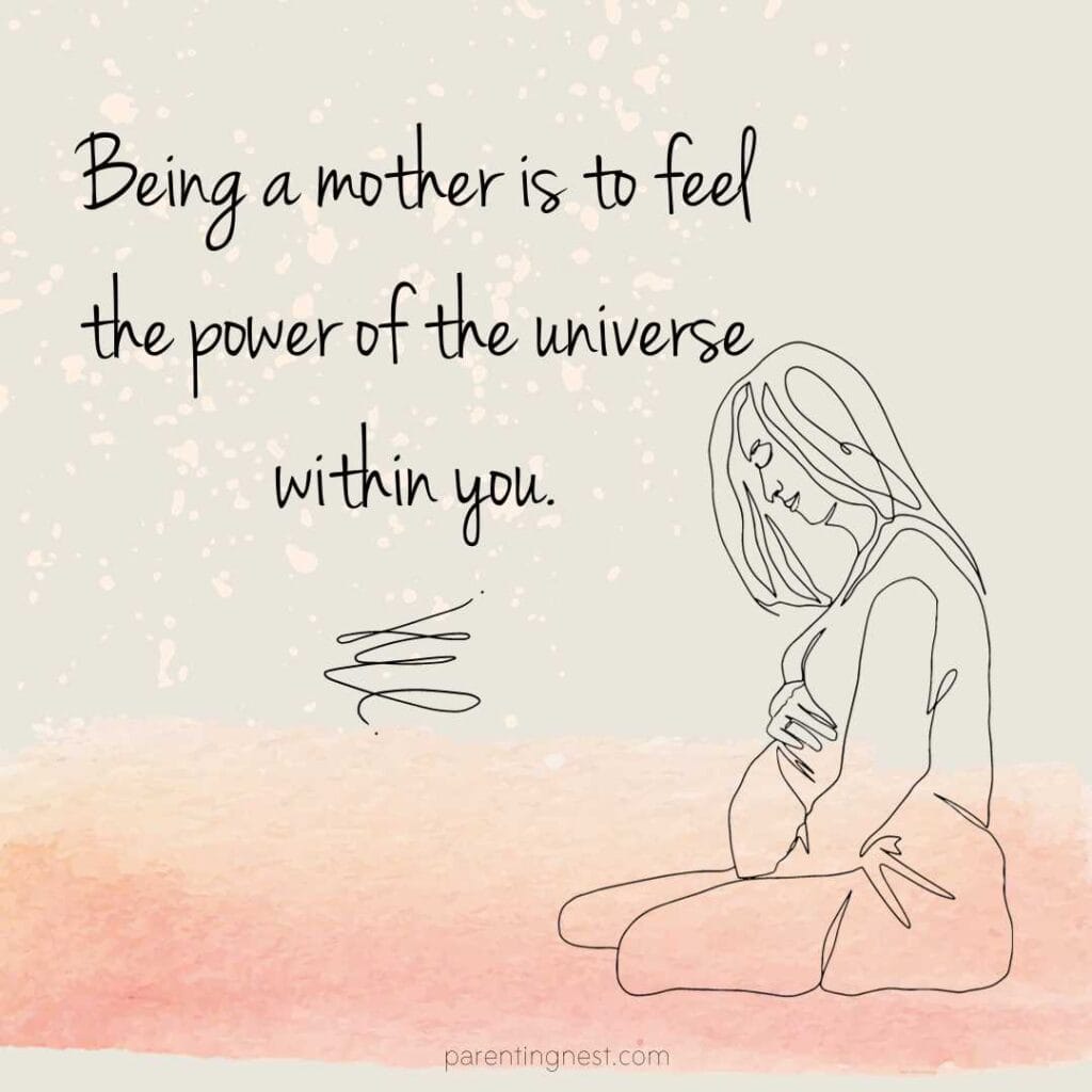 being a mother quote